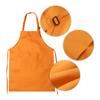 Tablier de Chef pour Enfants Poche Avant Bavette Garçons Filles Tablier Cuisine Artisanat Enfant Tablier Peinture Cuisine Tablier+Chapeau Bébés Ensembles
