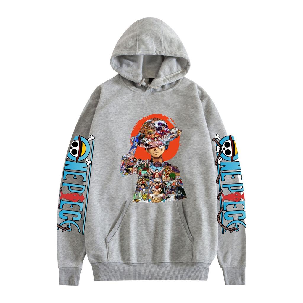 ONE PIECE Anime Hoodie Student Sweatshirt Long Sleeve Men Women Hoodies Harajuku Streetwear Pullovers Fashion Clothes