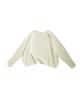 Antiqua Openwork Dolman Knit One Size White Women's Top, PN-00552, 03,