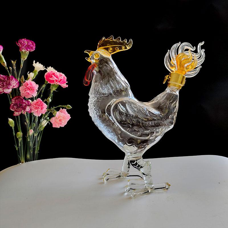 

Стеклянная бутылка для вина Animal Glass Bottle Hip Flasks Bottle Flagon Liquor Bottles Herb Jarwine Container Liquor Pot Bottles Whiskey