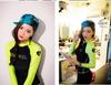 Korean Style Women's Jellyfish Diving Suit - Slim Fit, Sun Protection, Quick-Dry Long Sleeve for Snorkeling