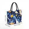  Watercolor Starry Large Capacity Tote Bag Fashion Casual Daily Shoulder Bag