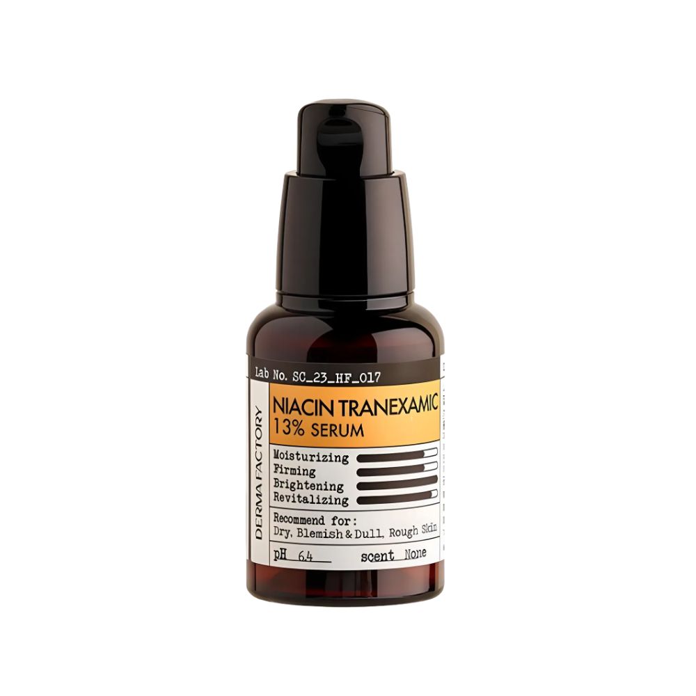 

Derma Factory Niacinamide Tranexamic Acid 13% Serum Brightening & Dark Spot Care 30ml