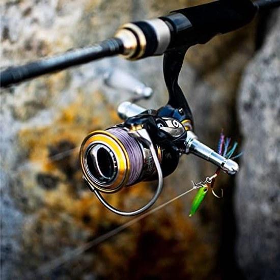 Gomexus R6 Reel Stand 48mm Spinning Protection Daiwa Shimano Exist Twin Power Stella Compatible 7.9g Ultra Lightweight Folding Hook Hanging Case Gear