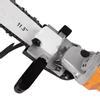 11.5 Electric Chainsaw Polishing Machine Angle Grinder Into Saw Chain Woodworking Tool