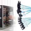 Speed SAS4.0 6SATA to 6SATA 7PIN Data Server RAIDs Cable for Server and RAIDs Systems SSDs Connection Cable 50/100cm