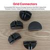 20 Cabinet Clips, Fastening Connecting Wire, Storage Cubes for Shelving Units