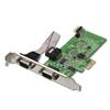 Placa PCI Express IO Digital RS-232C RATOC Systems REX-PE60D Placa RS232C de Perfil Baixo