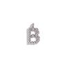 MamacitaSlay 316L Stainless Steel Mini Twisted 26 Initial Letters Charms DIY Necklace Bracelet Earrings Silver Color Accessories