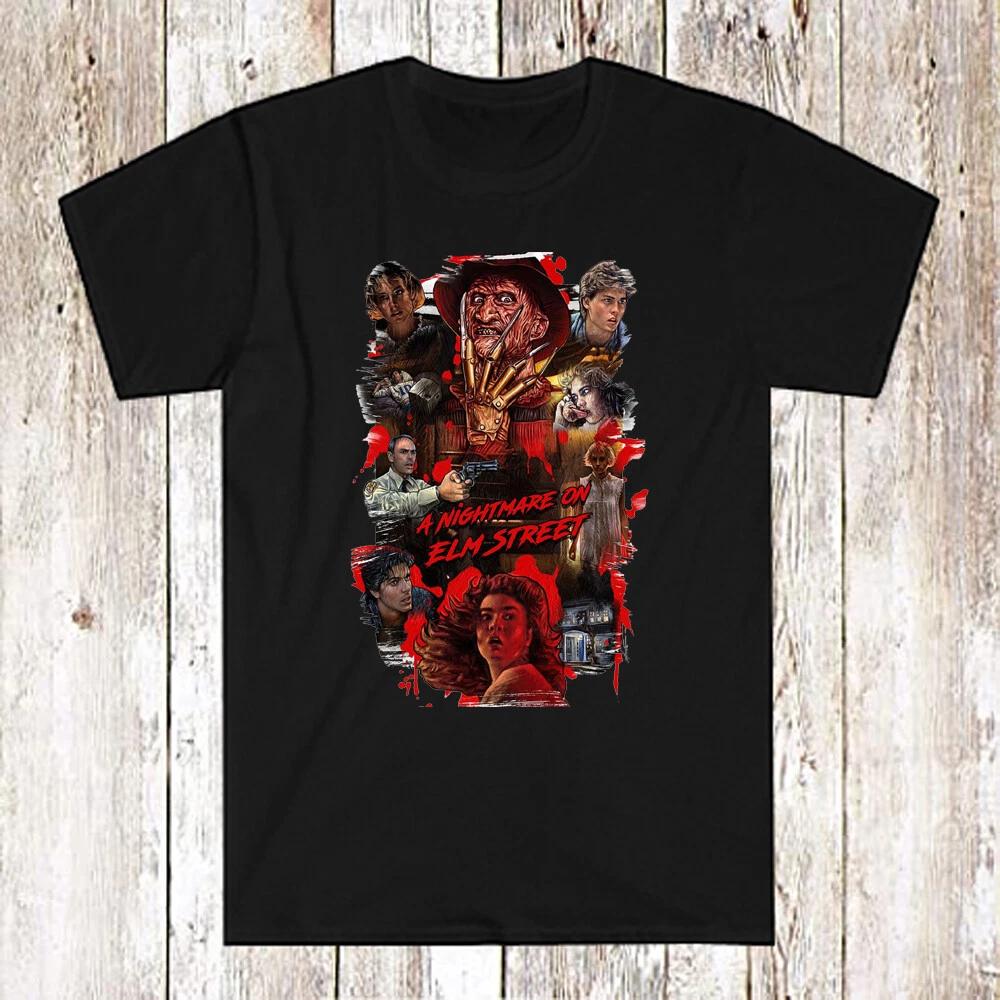 A Nightmare on Elm Street Freddie Krueger Men s Black Size S-5XL 4XL