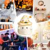 Halloweenský hrnek Halloweenský hrnek s duchovým vzorem Keramický hrnek s duchem a víčkem Roztomilý 350ML na Halloween doma a v práci