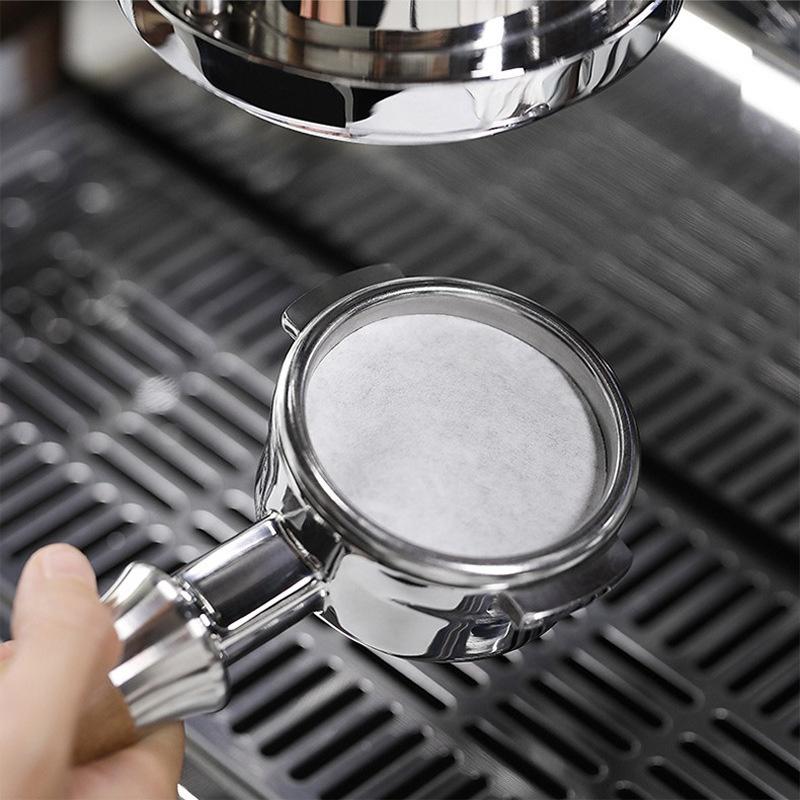 300pcs Disposable Espresso Paper Filter for Portafilter 51mm 53mm 56mm 58mm 60mm 64mm 68mm Coffee Machine Filter Accessories
