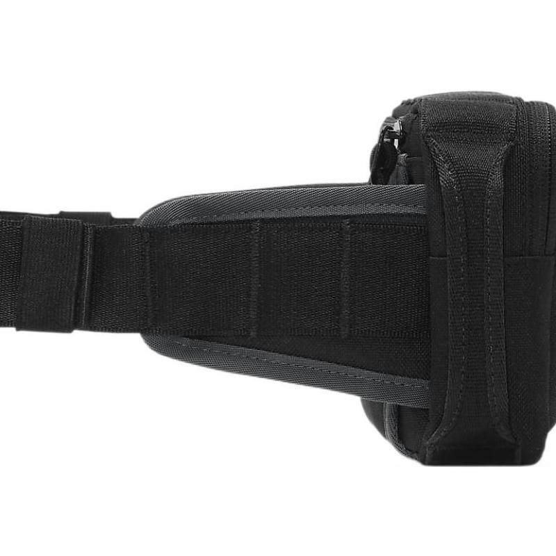 Nike Polyester One Shoulder Crossbody Bag Sling Bag Fanny Pack Unisex Black Casual DR6127-010