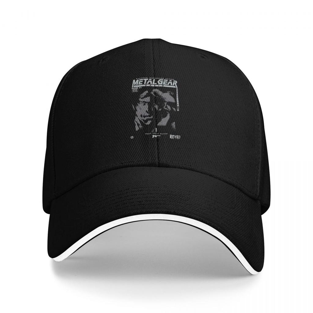 Metal Gear Solid MGS1 Snake BLACKOUT Game Durable for All Seasons Women Hat Cap For Men Baseball Cap For Men