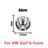 JQTYB1 ABS Car Styling Emblem For Volkswagen MK6 VW GOLF 6 2010 2011 2012 2013 Badge Hood Front Grill Rear Trunk Lid Logo Accessories