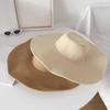 Women's Wide Brim Sun Hat Foldable Straw Beach Hat Summer UV Protection Fashion Cap