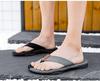 2025 Men's Trendy Non-Slip Summer Flip-Flops: Thick Sole, Cool & Casual Beach Slippers