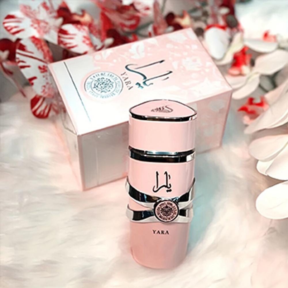 Yara Pink Eau De Parfum 100ml | Long Lasting Floral Fruity Perfume for Women