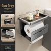 Handon Bathroom Tissue Holder with Storage Shelf