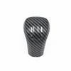 Carbon Fiber Print Gear Shift Knob Cover Trim for Toyota Highlander Tacoma