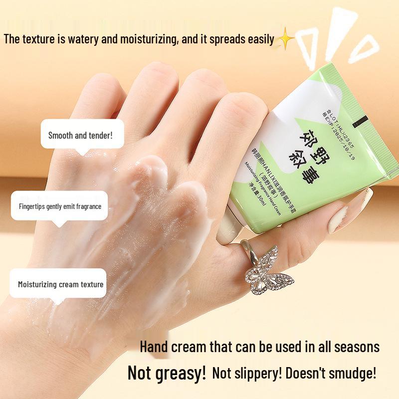 Han Lixi Fragrant Hydrating Hand Cream 30g - Moisturizing, Anti-Freeze, Fruit-Scented