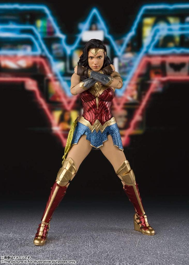 TAMASHII NATIONS Wonder Woman Approximately 160mm ABS PVC Painted Movable Figure BAS59195 S.H.Figuarts (WW84) &
