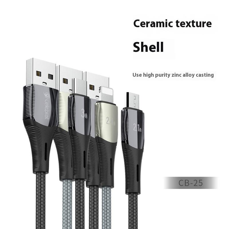 Braided Data Cable Android 3A Fast Charging Data Cable