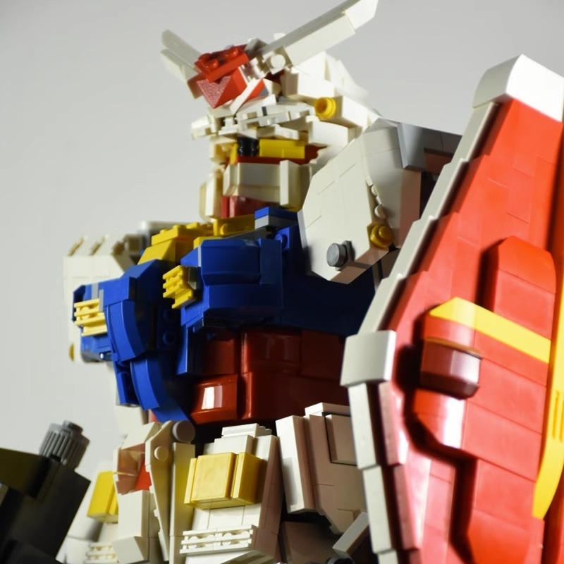 MOC Building Block Set Toy Robot Mech Assembled Model