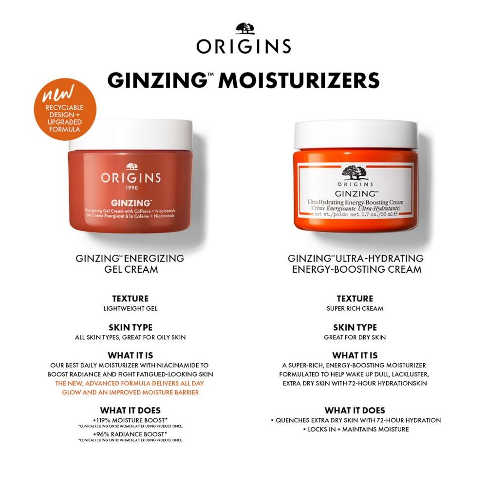 Origins Ginzing Ultra Feuchtigkeitsspendende Energie-Boostende Creme