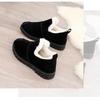 Winter New Waterproof Thickened Women's Cotton Shoes Women's Shoes Velvet Warm Cotton Shoes Casual Non-slip Mother Shoes
