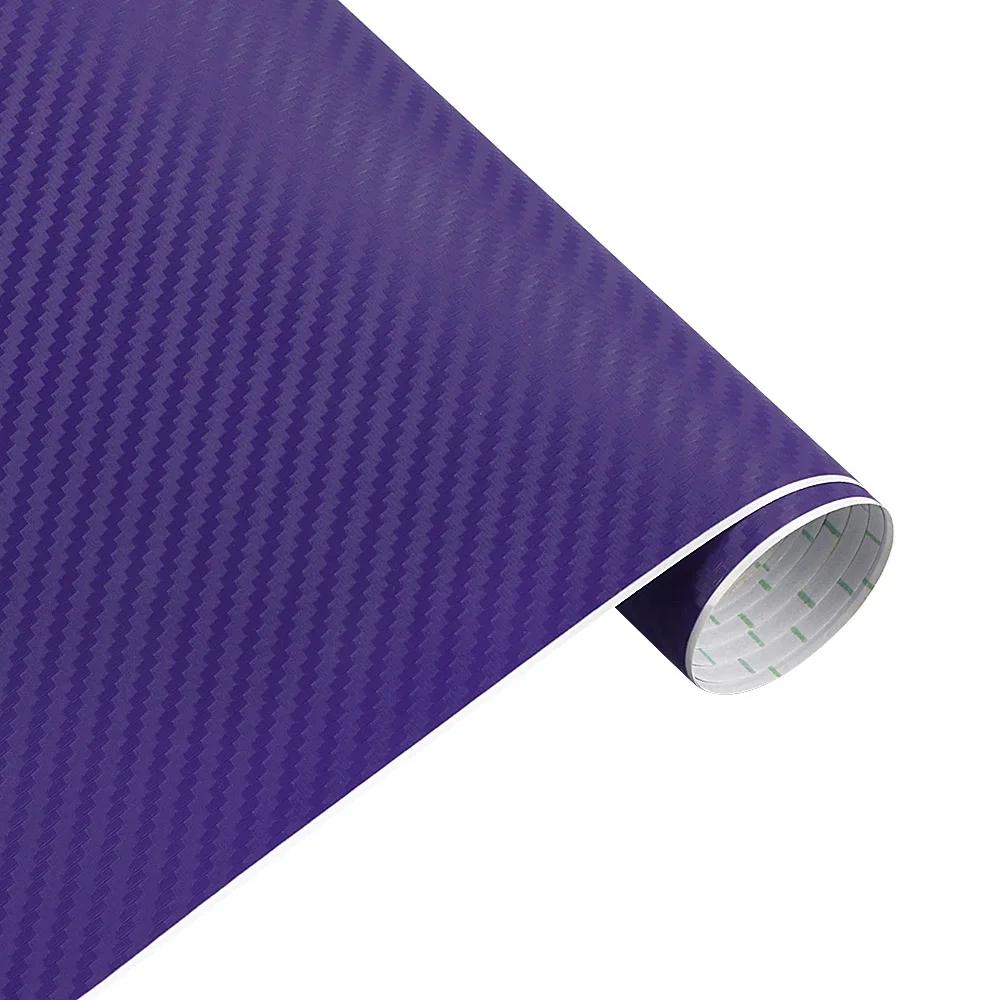 3D Carbon Fiber Vinyl Wrapping Film 60x200cm Waterproof DIY Car Sticker Motorcycle Automobiles Car Styling Exterior Accessories