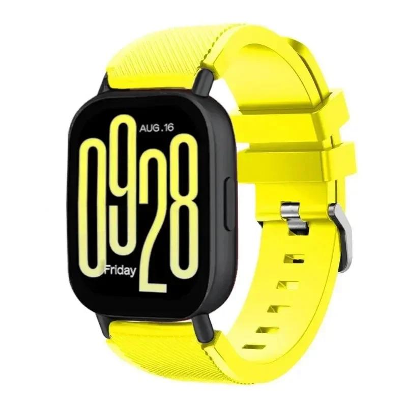 Sport-Silikonarmband für Redmi Watch 5 Active 5 Lite Smartwatch Sportliches Weiches Atmungsaktives Band für Redmi Watch 3 Active 3 Lite