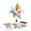 DIY Hanging Ornament Supplies Christian Suncatcher Kit, Stained Glass Style Religious Sun Catcher, Customizable Spinner Art Iridescent for Window