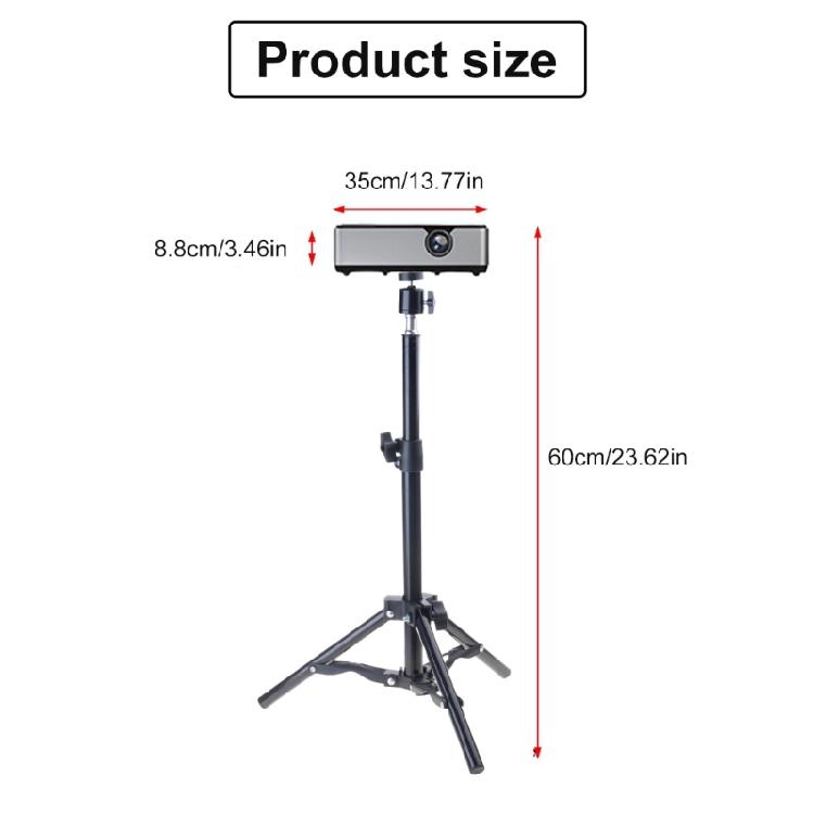 Projector Bracket Stand Aluminum Holder For Projectors And Cameras For Stability And Easy Transport In Various Setting
