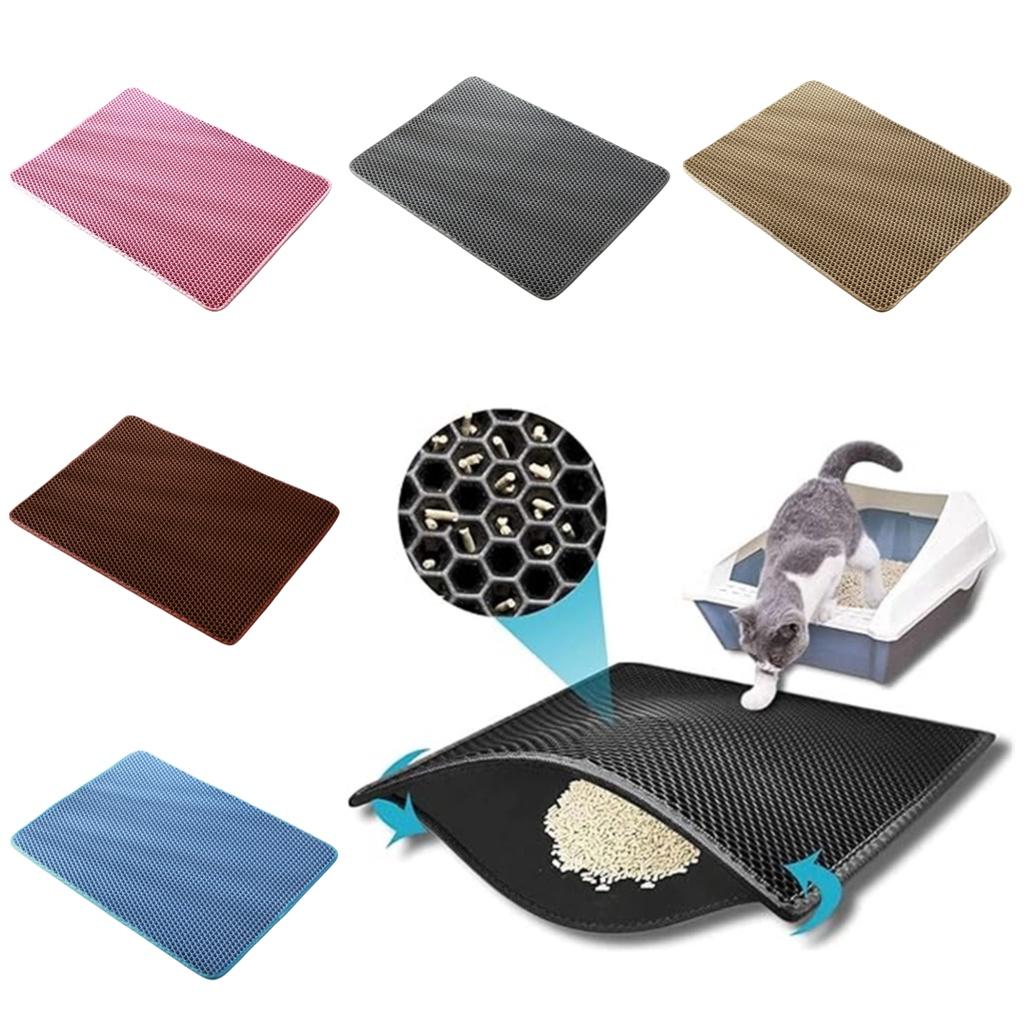 Hopfällbar Eva Kattsandsmatt Vattentät Och Halkfri