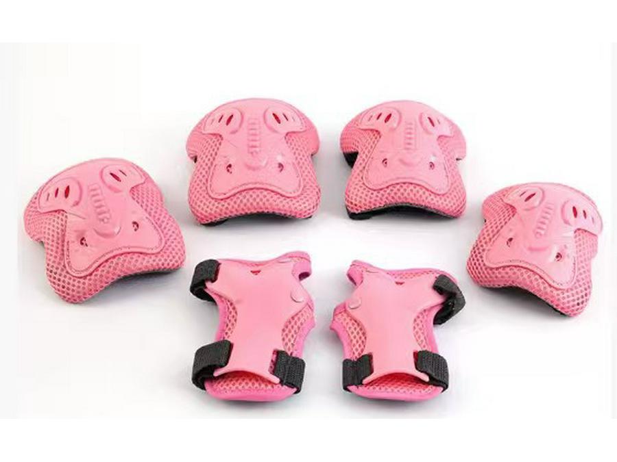

Children s Butterfly Protective Gear Set: Helmet & Pads for Roller Skating, Skateboarding, Biking, Ice Skating, Inline Skating, Balance Biking розовый