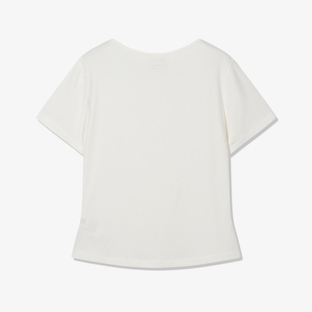 Hwilla Women'S Henley Neck Short Sleeve Tee (Fs262Rs01F019175)