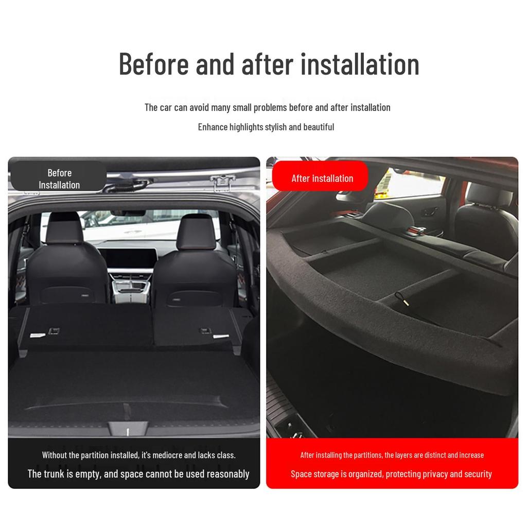 Hyundai Encino Rear Trunk Organizer & Sunshade