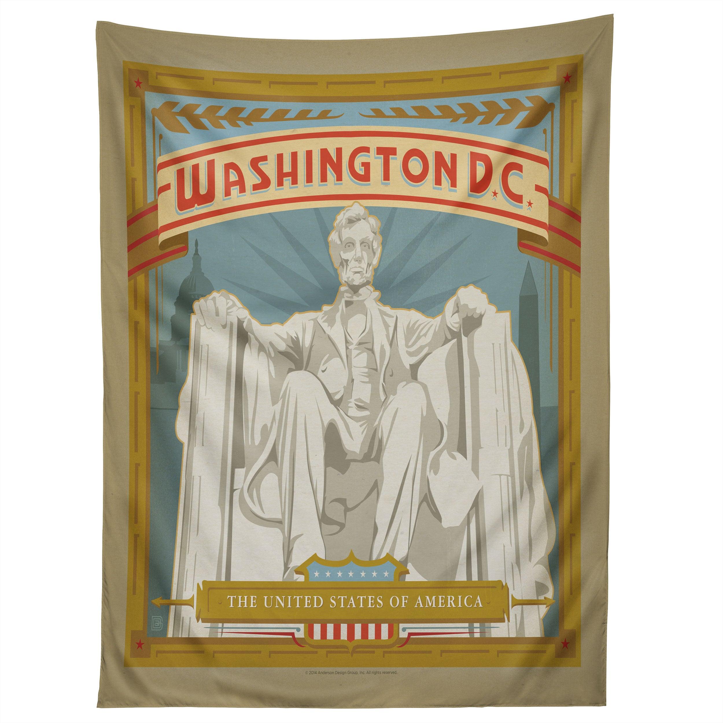 WASHINGTON DC tapestry 75x100