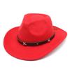 Knot Felt Hat With Flared Brim For Beach And Casual Wear