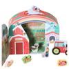 Toy Life Childrens/Kids Wooden Farm Play Set