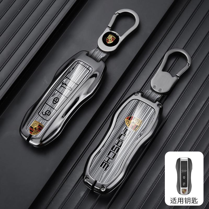 Intelligente Autoschlüsselhülle Schale Für Porsche Panamera Spyder Carrera Macan Cayman Cayenne 911 970 981 991 Keyless Auto Zubehör