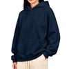Damen Kapuzenpullover mit Tasche, Farbiger Pullover