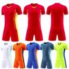Fußball-Uniform Set, Schweißabsorbierender Atmungsaktiver Anzug, Schülerklassen-Uniform, Fußballtrikot mit Nummerndruck für Erwachsene und Kinder