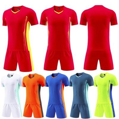 Fußball-Uniform Set, Schweißabsorbierender Atmungsaktiver Anzug, Schülerklassen-Uniform, Fußballtrikot mit Nummerndruck für Erwachsene und Kinder