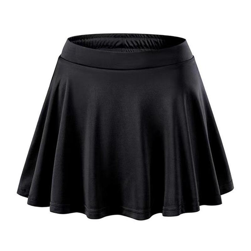 Barn Jenter Kort Skjørt Tennisskjørt Ensfarget Barn Sportsskjørt