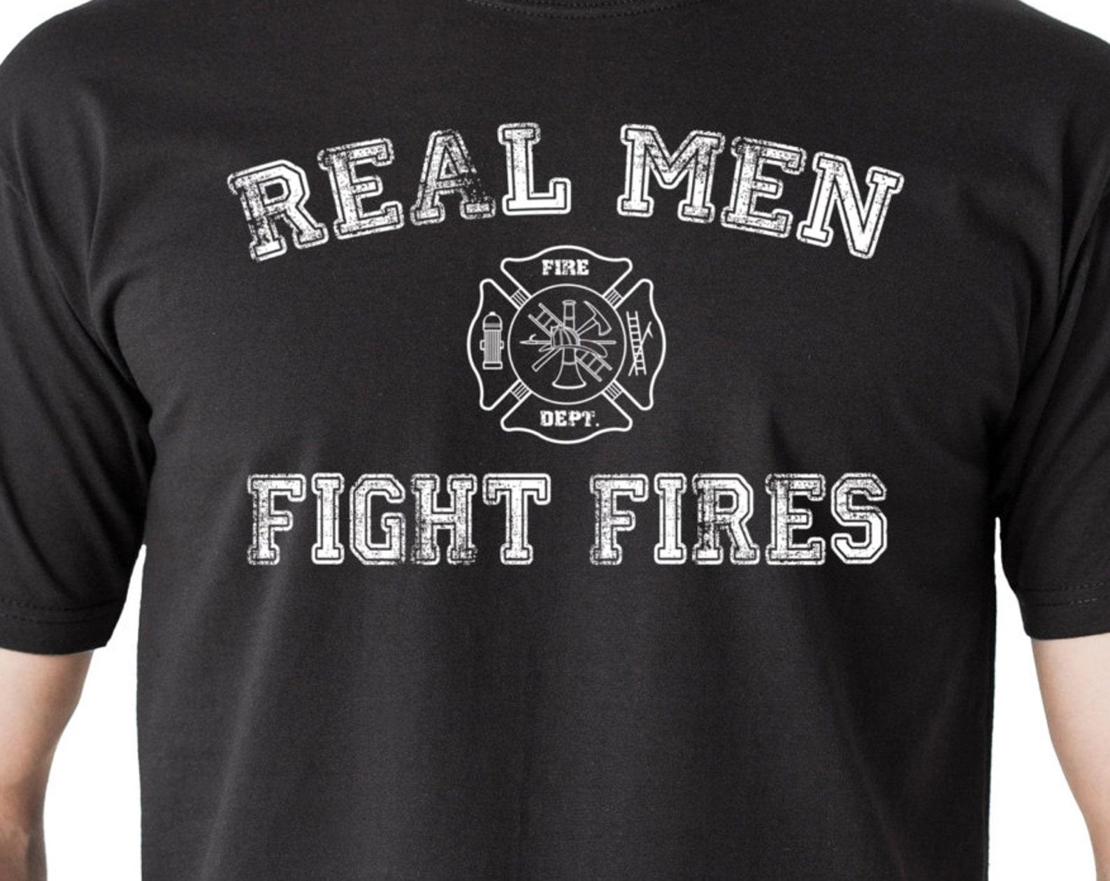 Gift For Firefighter T-Shirt FDNY Tee Shirt Fire Department T-Shirt S