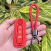 Silicone Car Key Case for Porsche Panamera Macan Cayenne 92A  Boxster Carrera Cayman 911 981 991 918 Rubber Remote Cover Shell