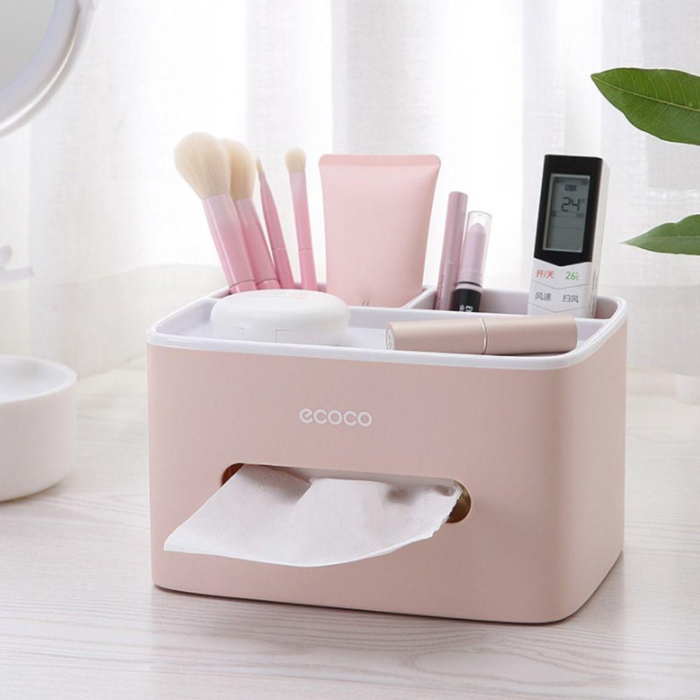 Non Slip Tissue Paper Holder Box Nordic Style Double Layer Tissue Box  Home Living Room
