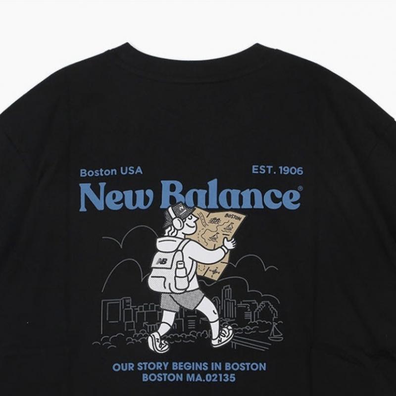 New Balance Uni Nb Travel Short Sleeve Tee Overfit Nbnefco253 19 Short Sleeve Tee